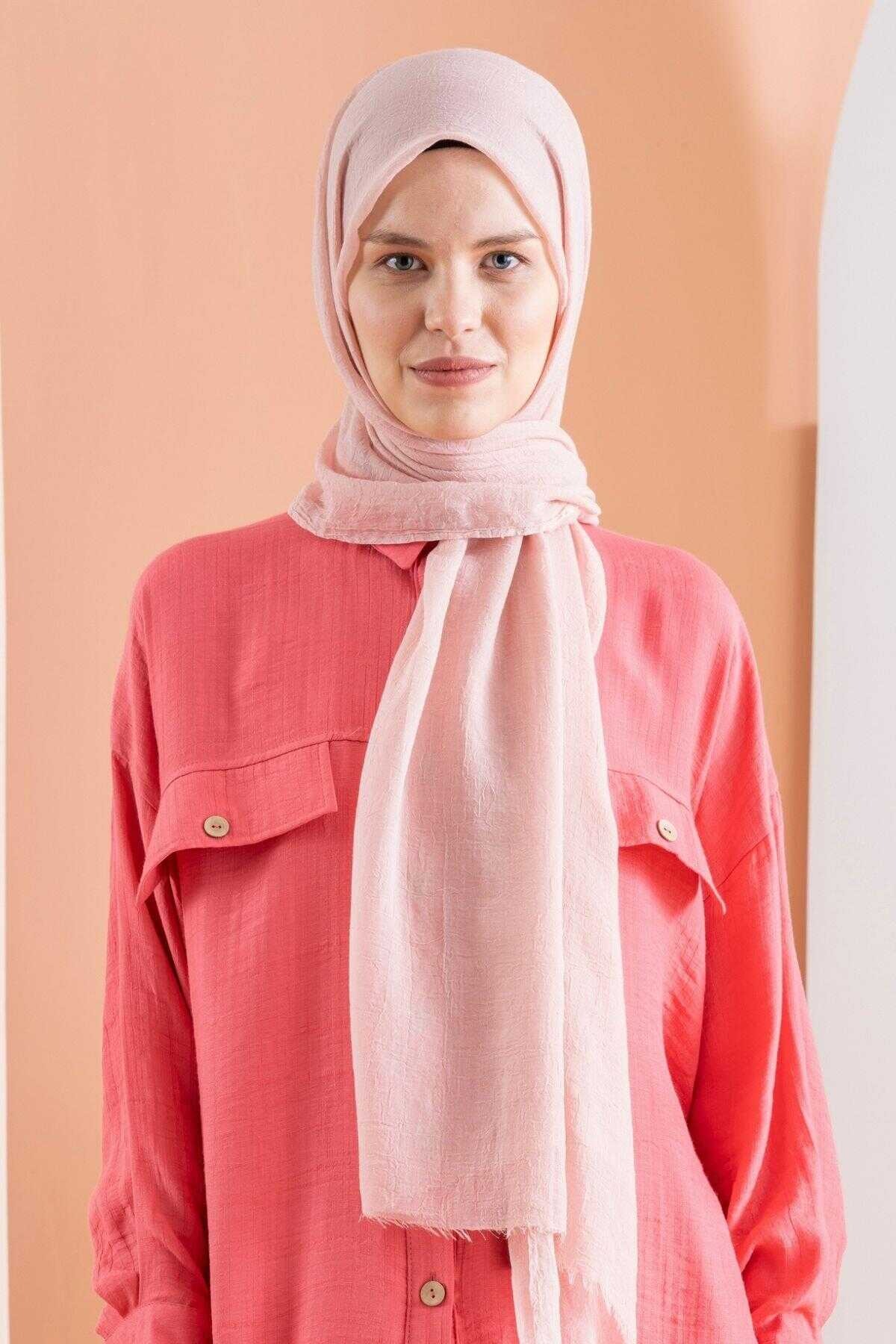  Konfor Şal - Toz Pembe Konfor Şal