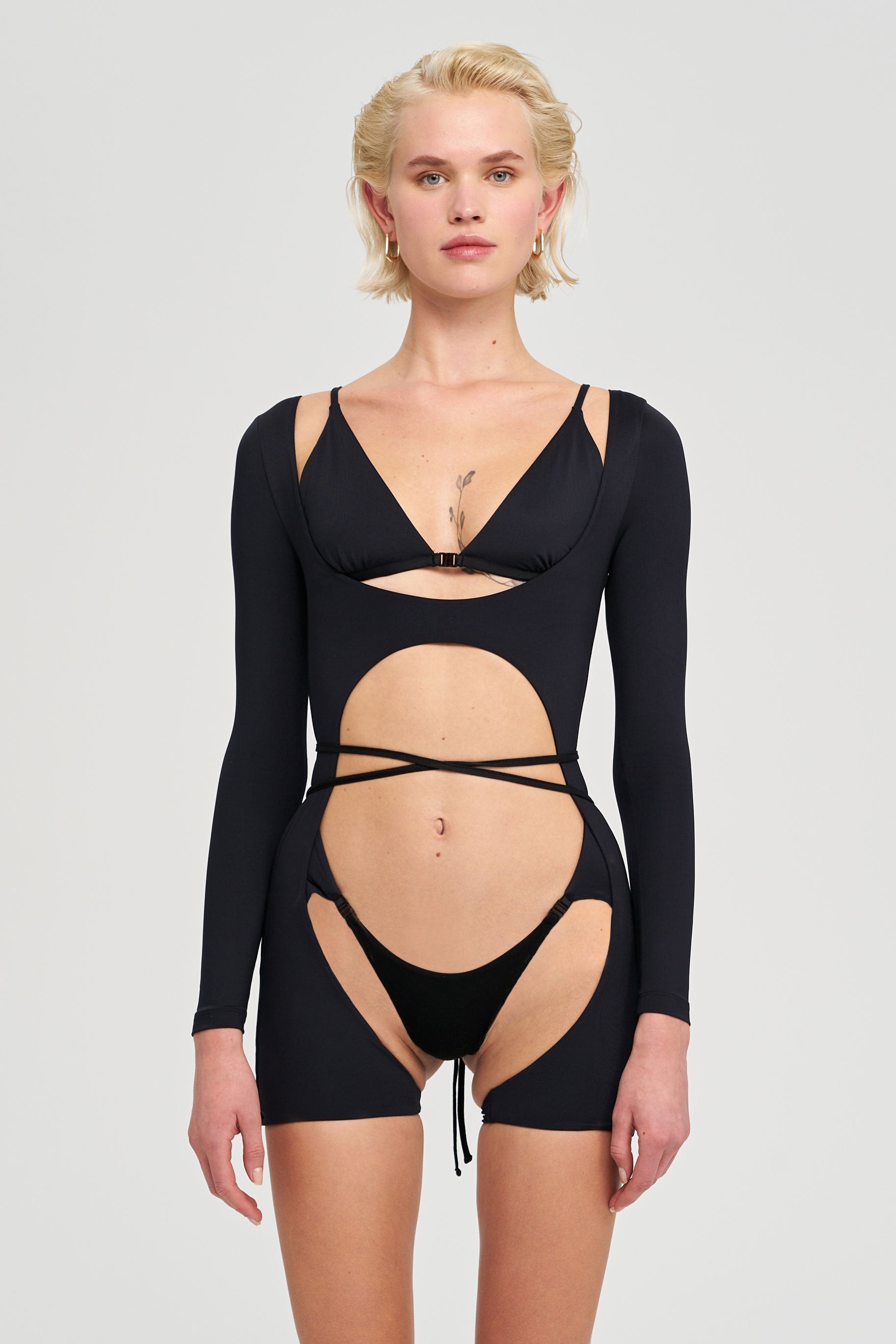 Judith Bodysuit - Siyah