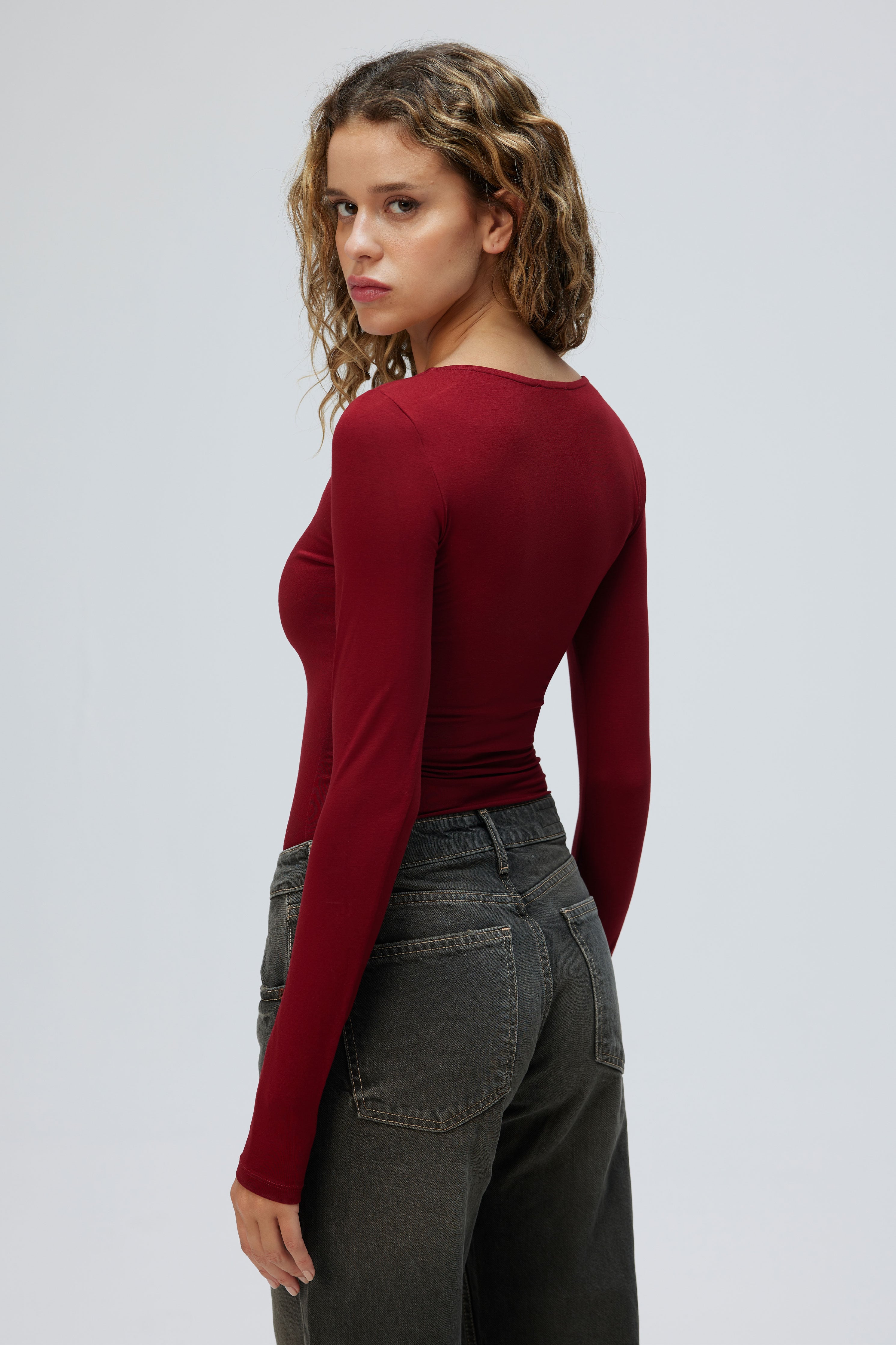 Candice Üst - Bordo