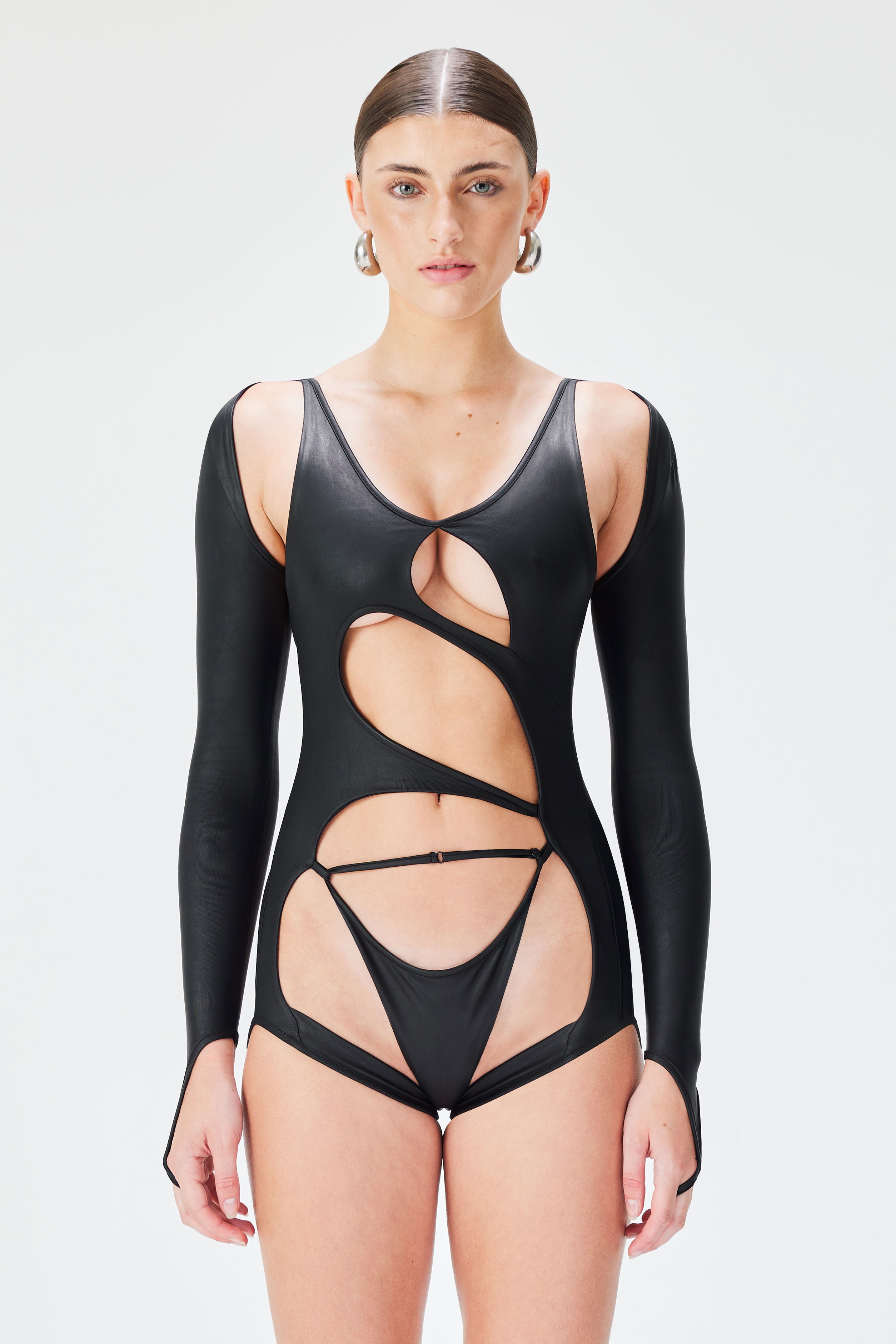 Nixy Bodysuit - Siyah 