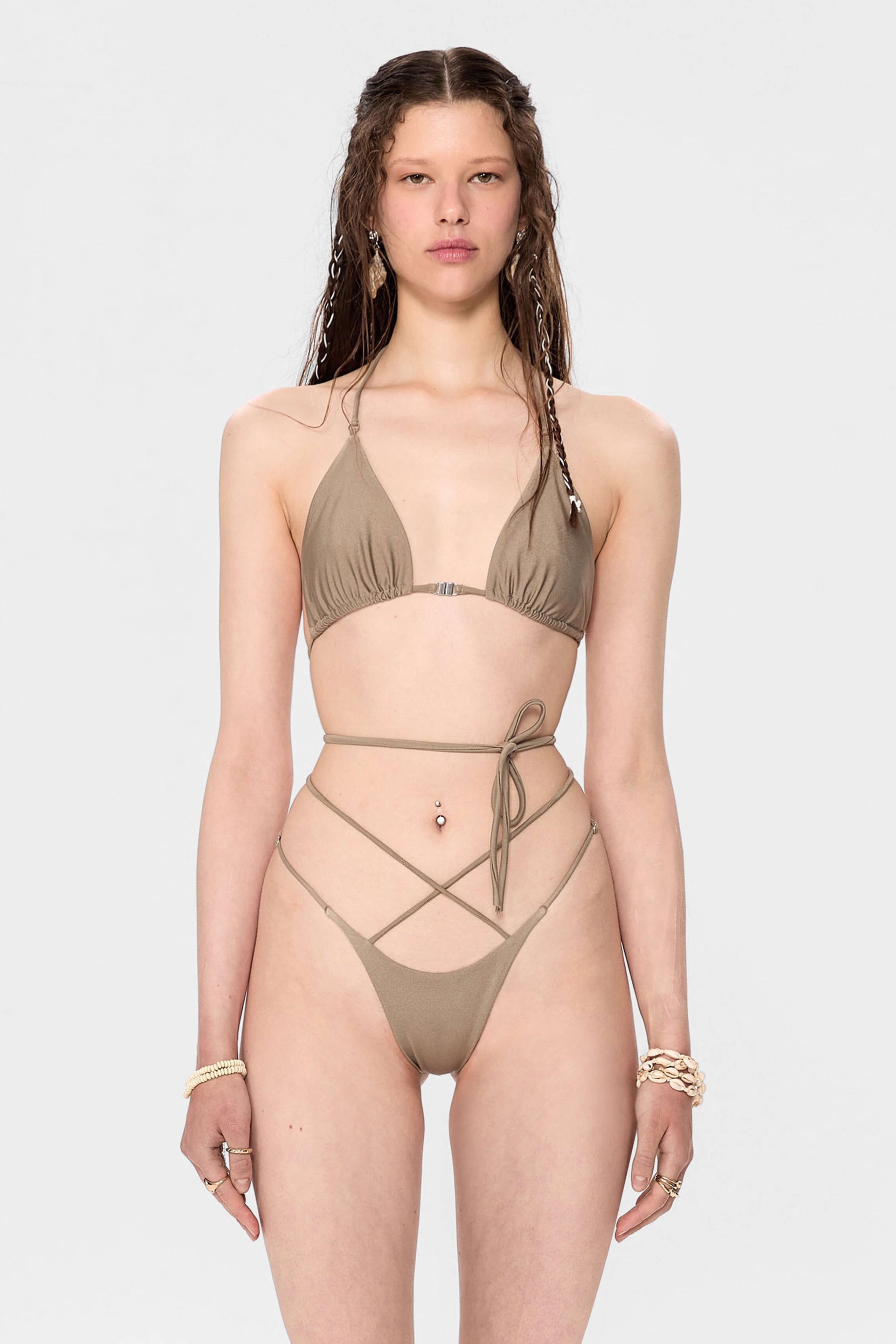 Isla Bikini Takımı - Vizon