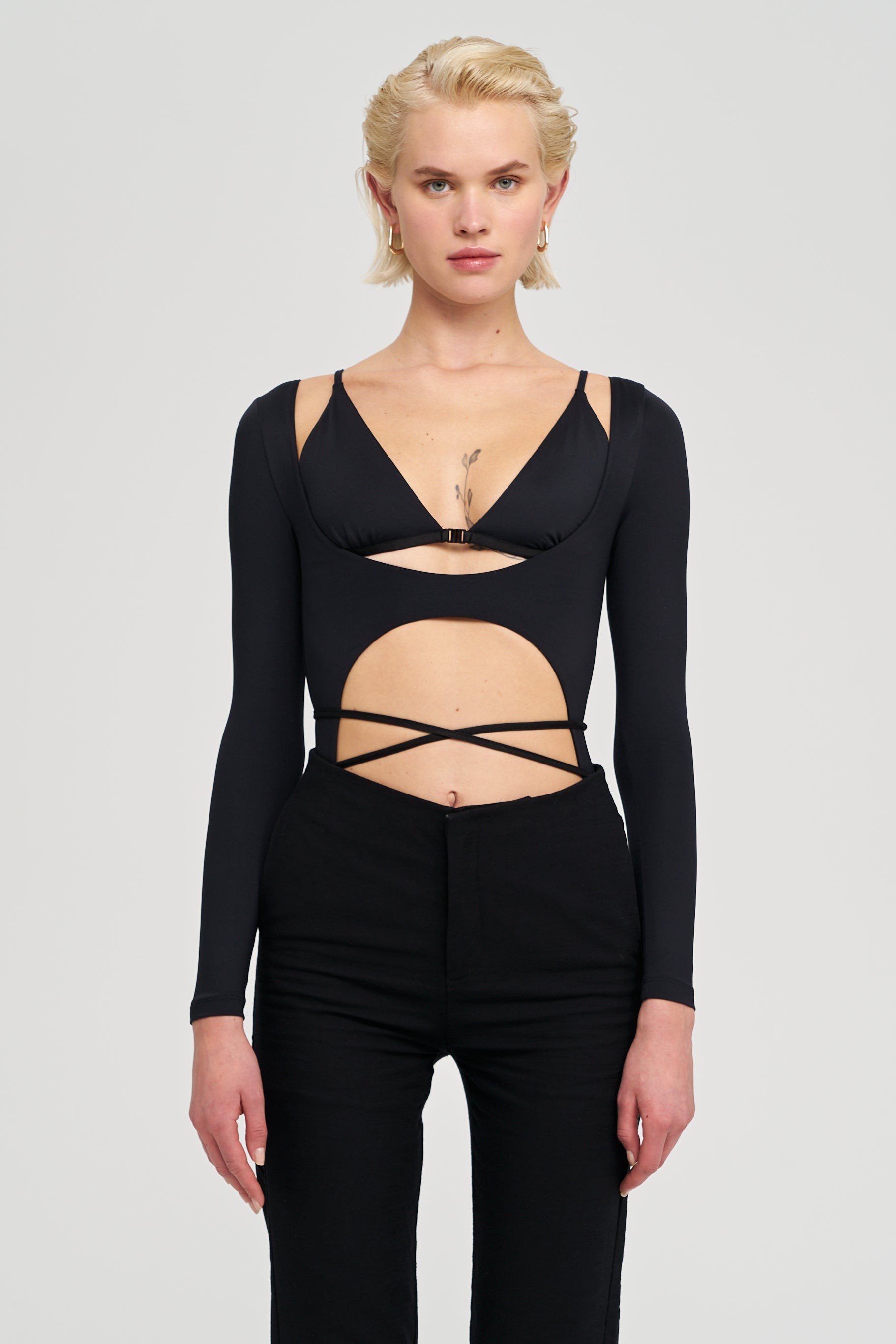 Judith Bodysuit - Siyah