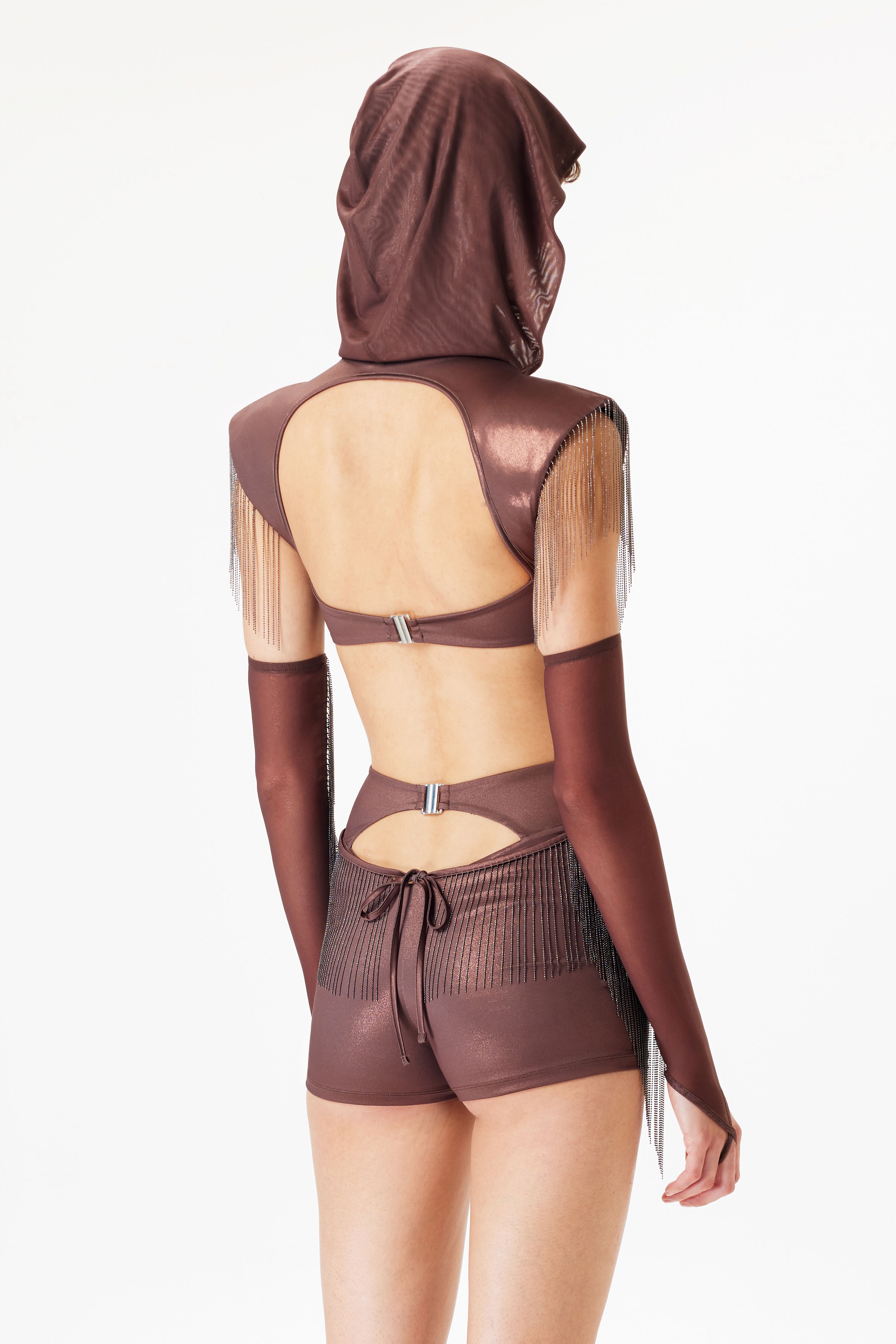 Artemis Playsuit - Kahverengi 