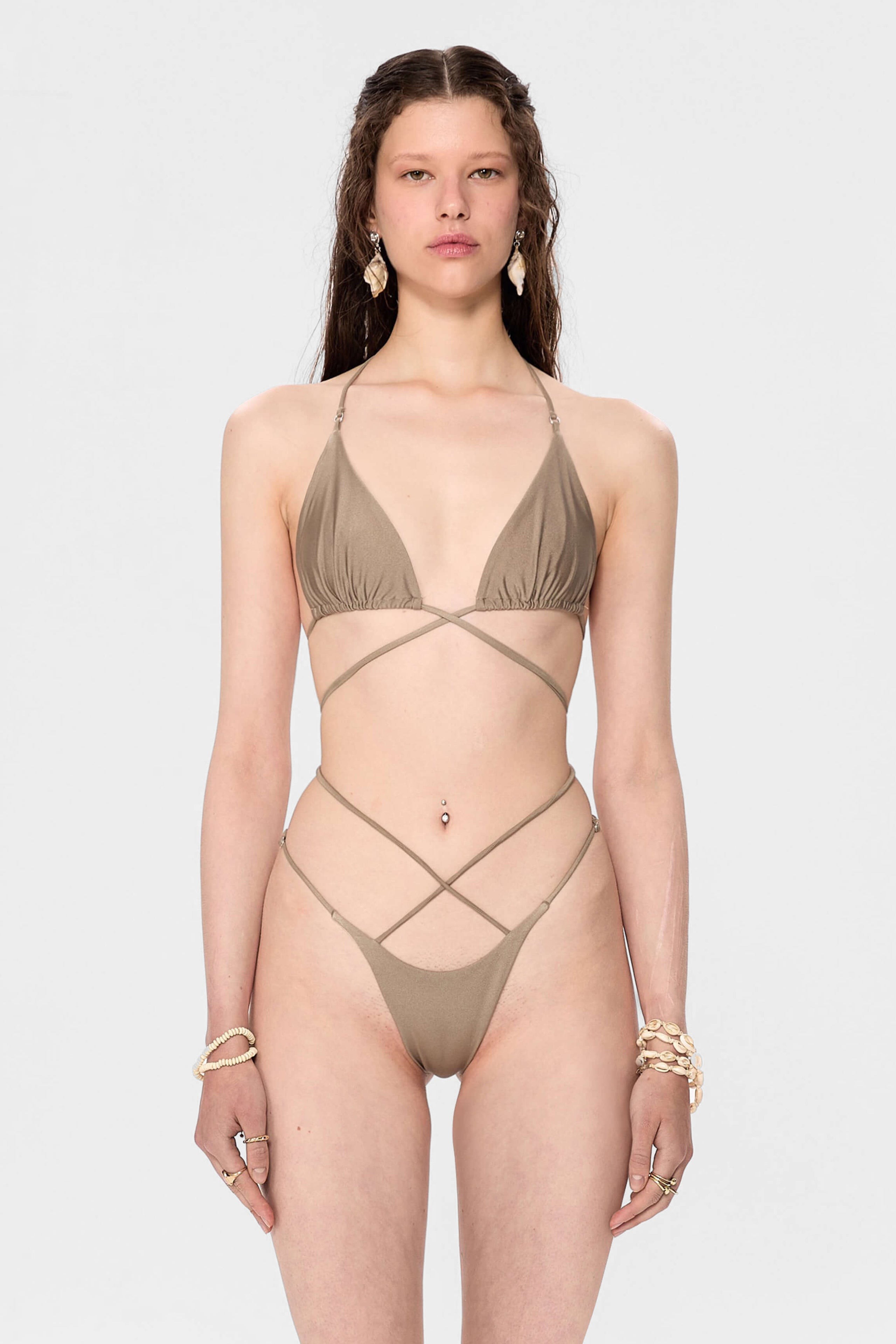 Isla Bikini Takımı - Vizon