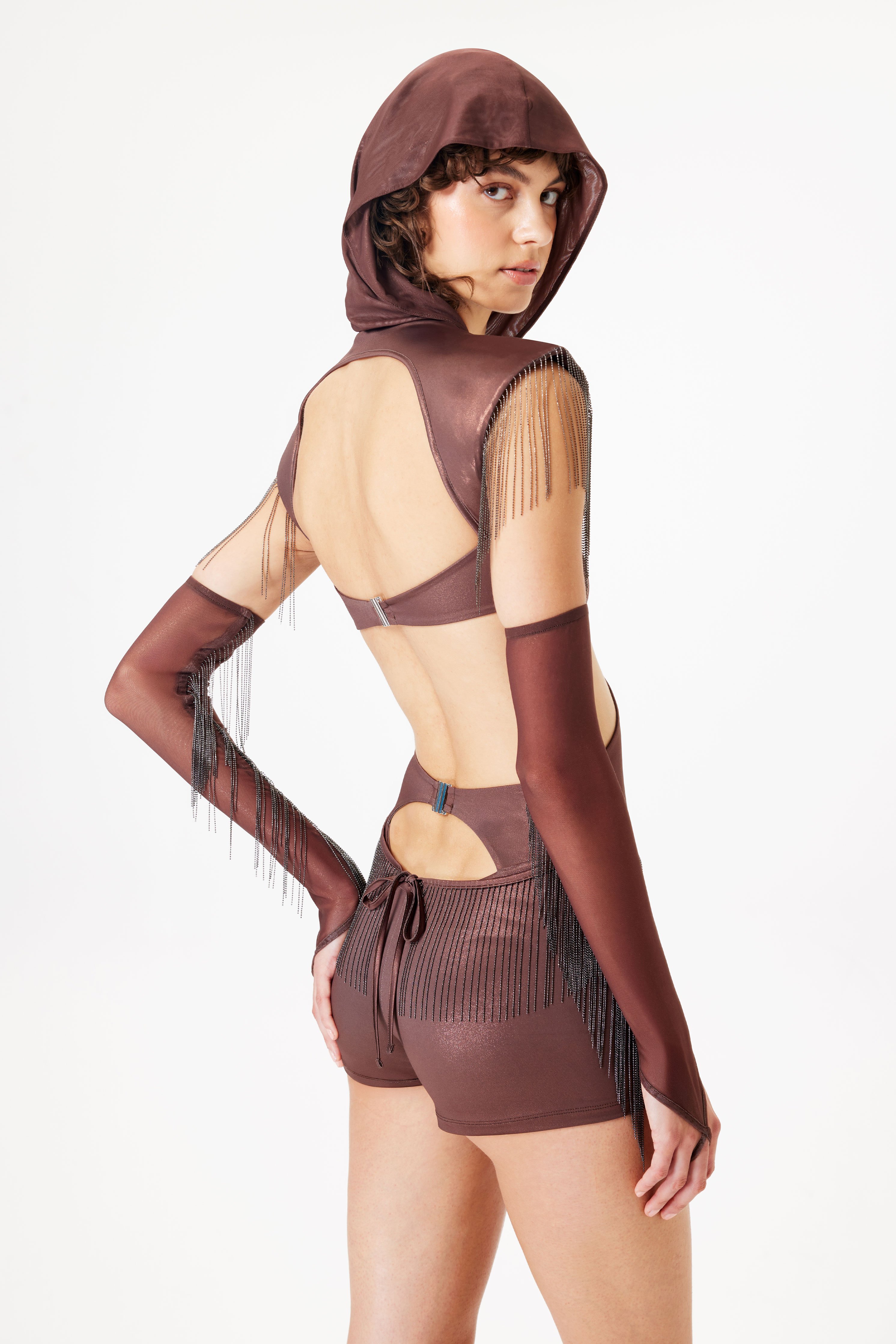 Artemis Playsuit - Kahverengi 