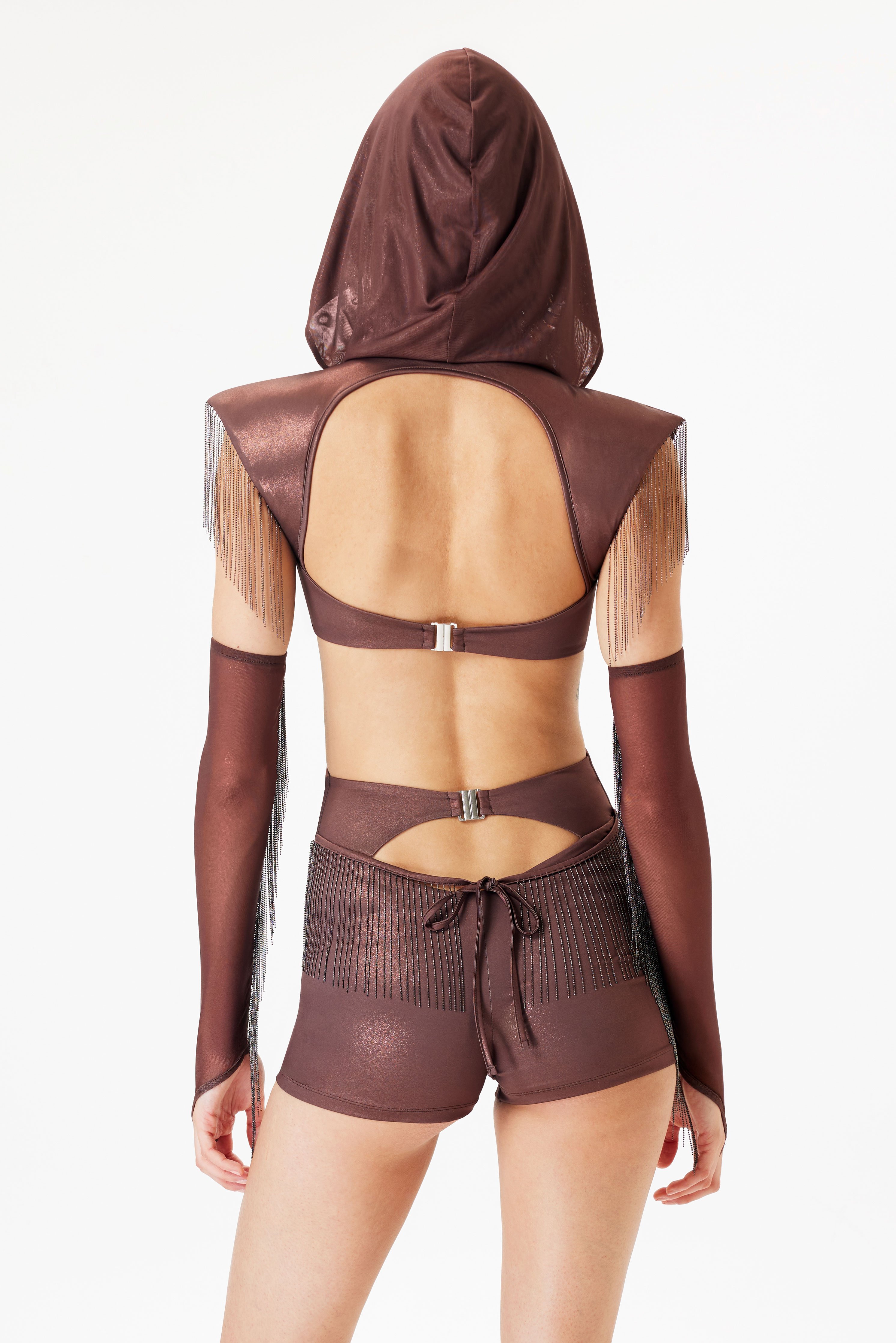 Artemis Playsuit - Kahverengi 