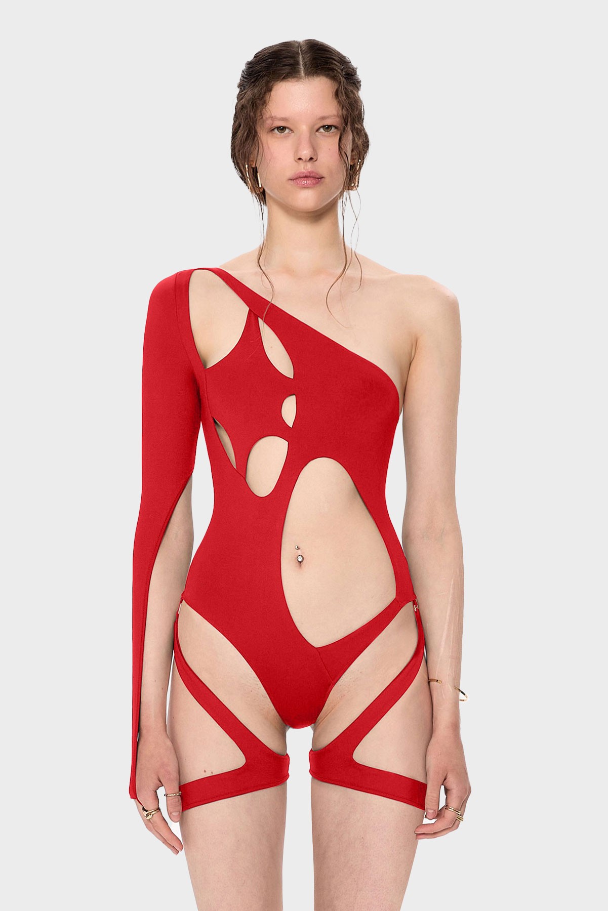 Nova Bodysuit - Kırmızı