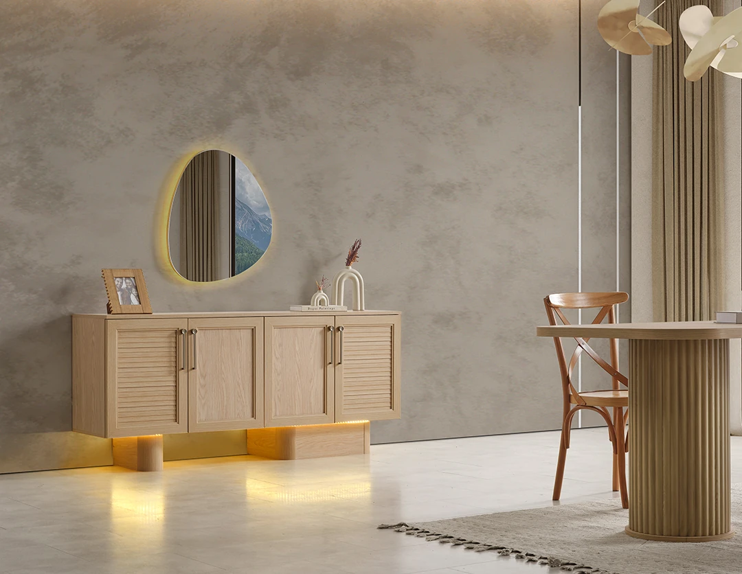 Liva Meşe Yemek Odası