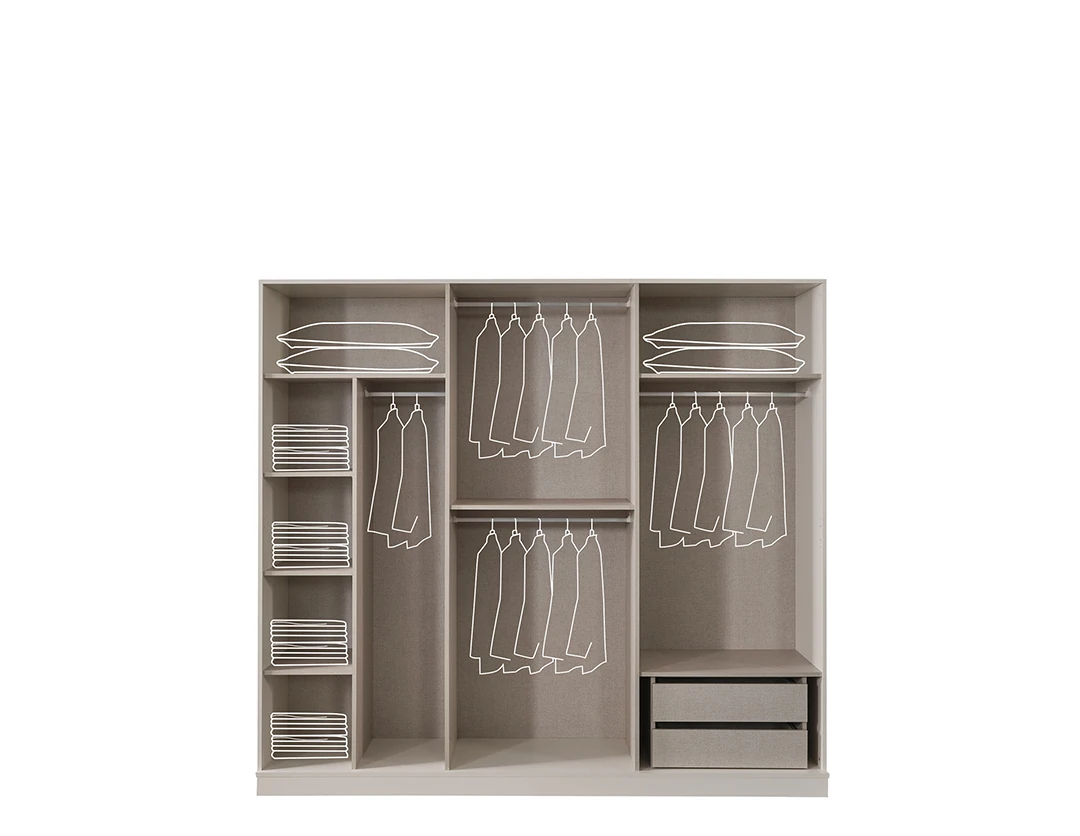 Liva Krem Yatak Odası