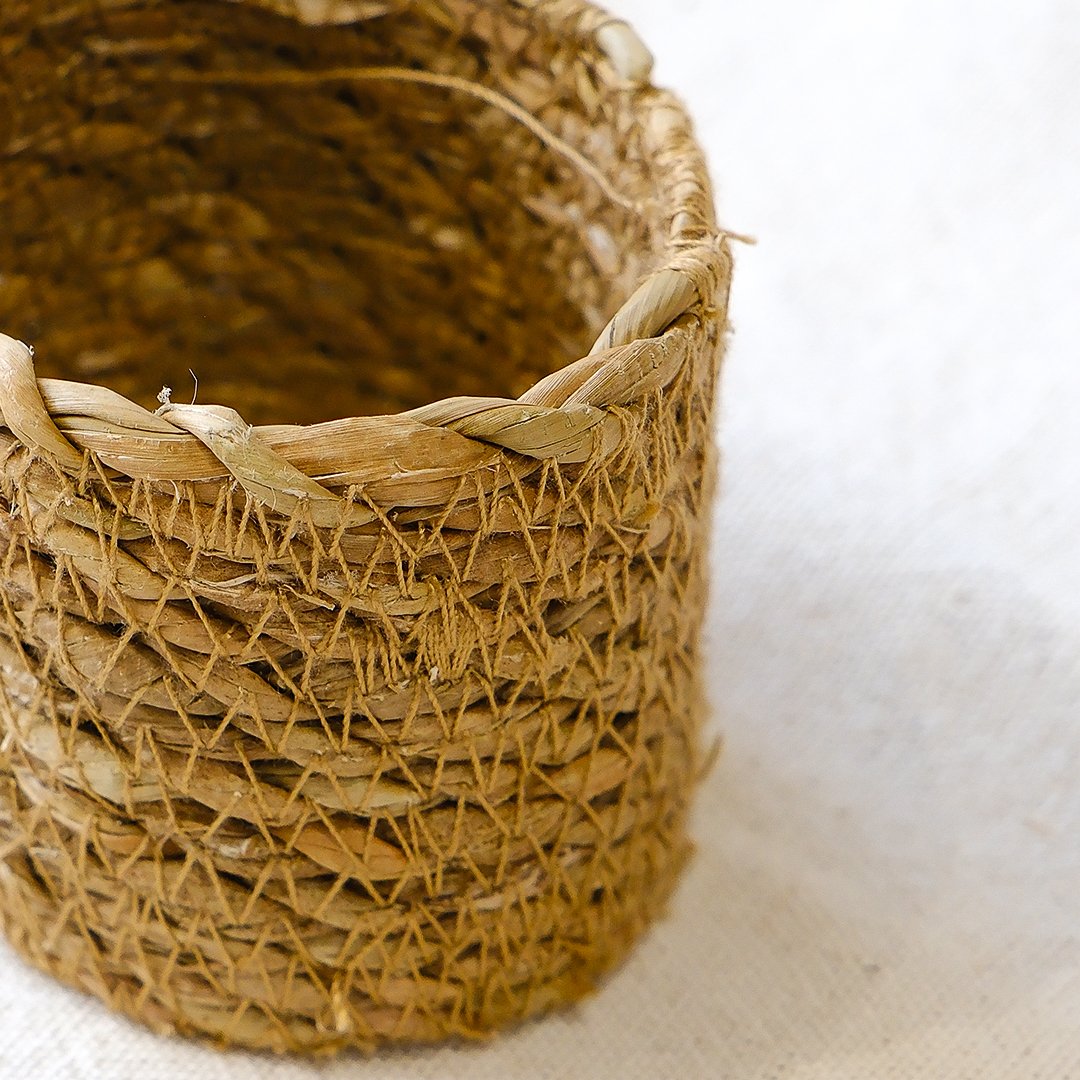 Rustic Hasır 4'lü Peçete Halkası / Yüzüğü