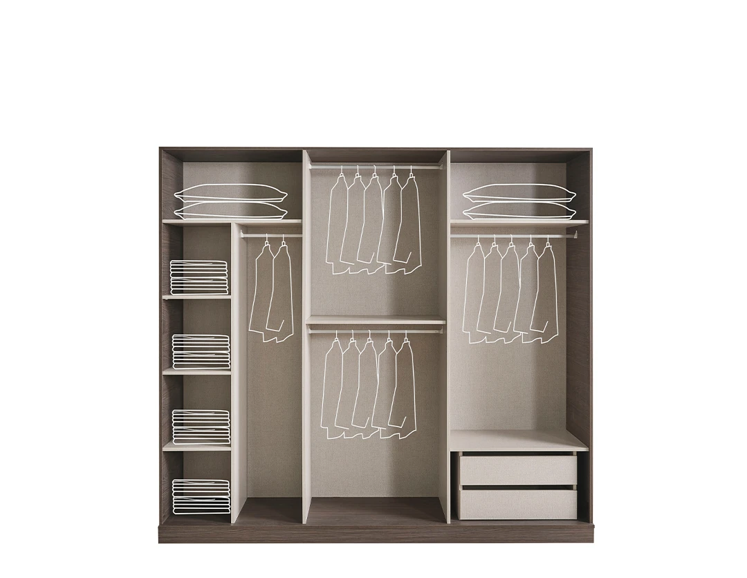 Natura Ceviz Yatak Odası