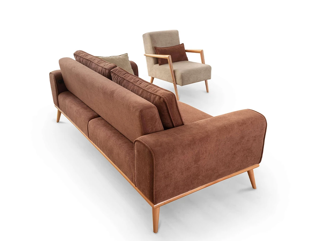 Molde Sütlü Kahve Koltuk Takımı