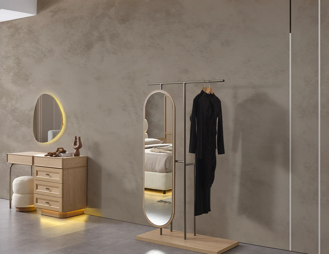 Liva Meşe Yatak Odası