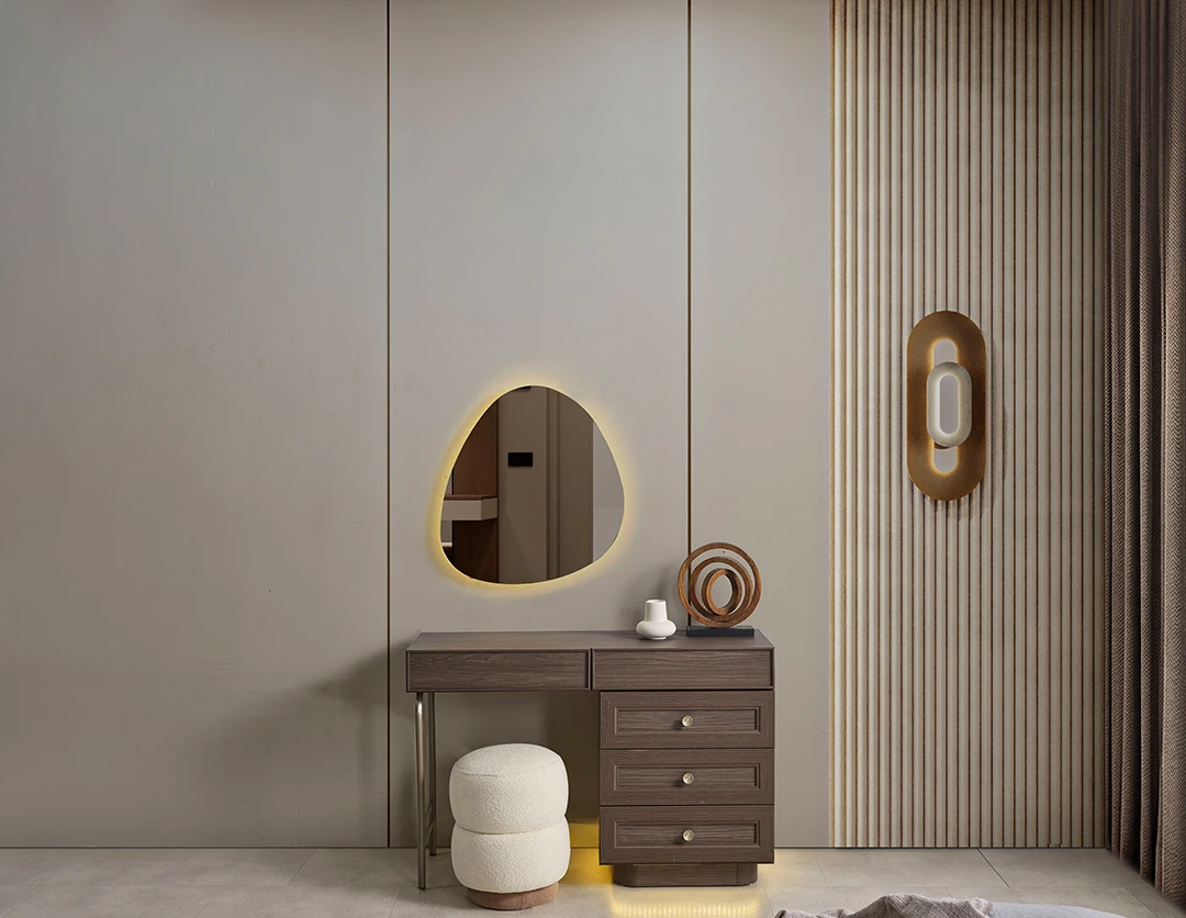 Liva Ceviz Yatak Odası