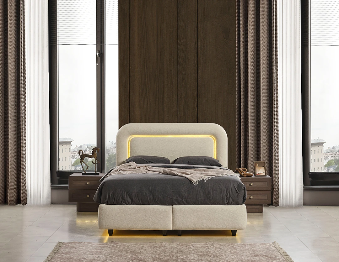 Liva Ceviz Yatak Odası