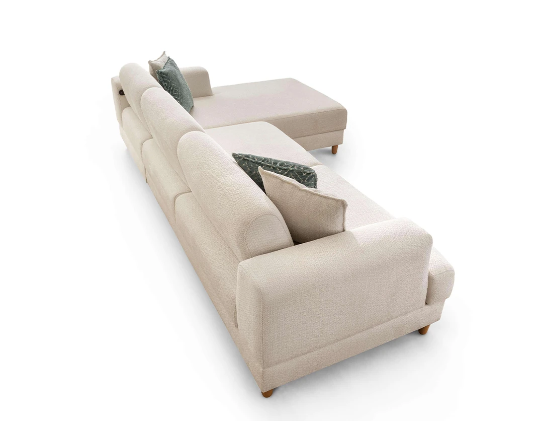 Lumin Sandıklı Köşe Koltuk