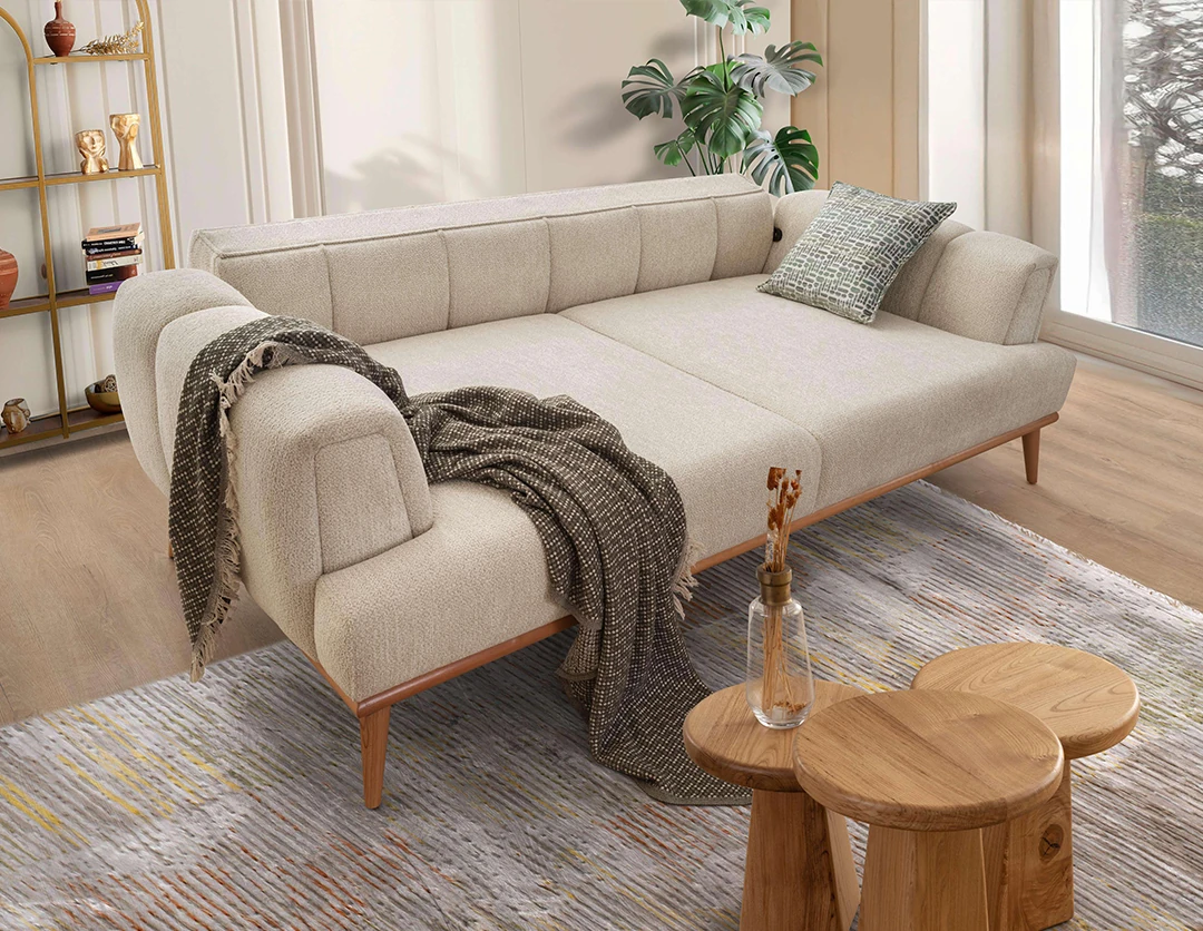 Lotus Üçlü Kanepe