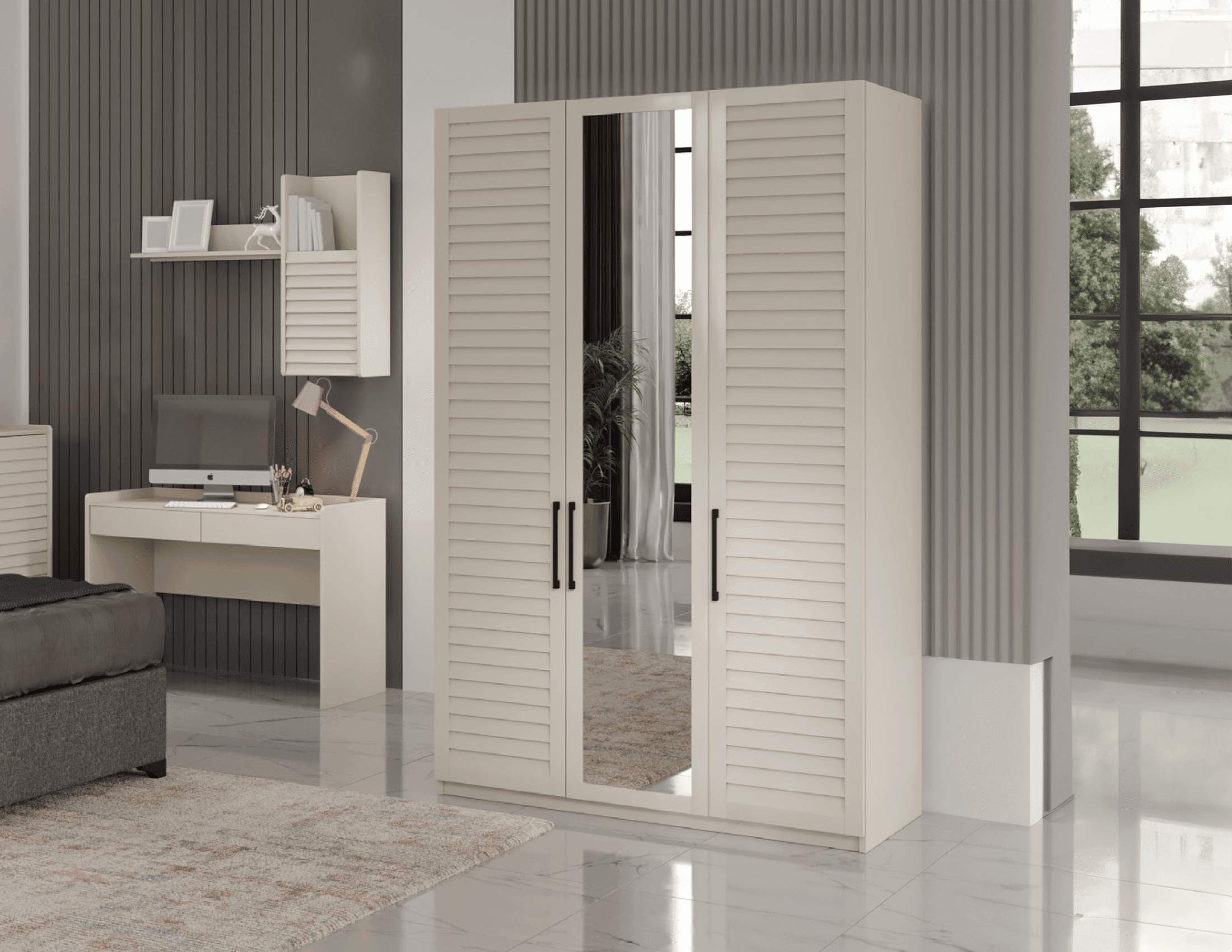 Vienza 3 Kapaklı Gardırop