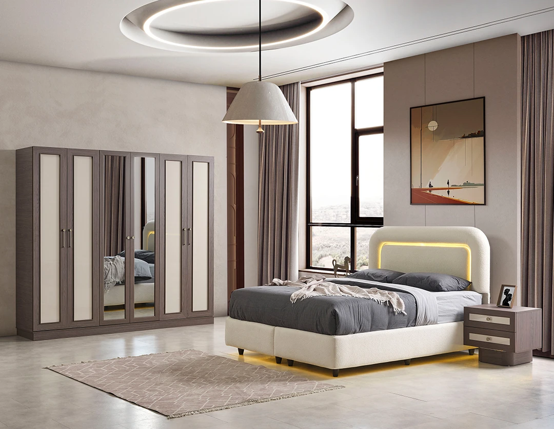 Natura Ceviz Yatak Odası