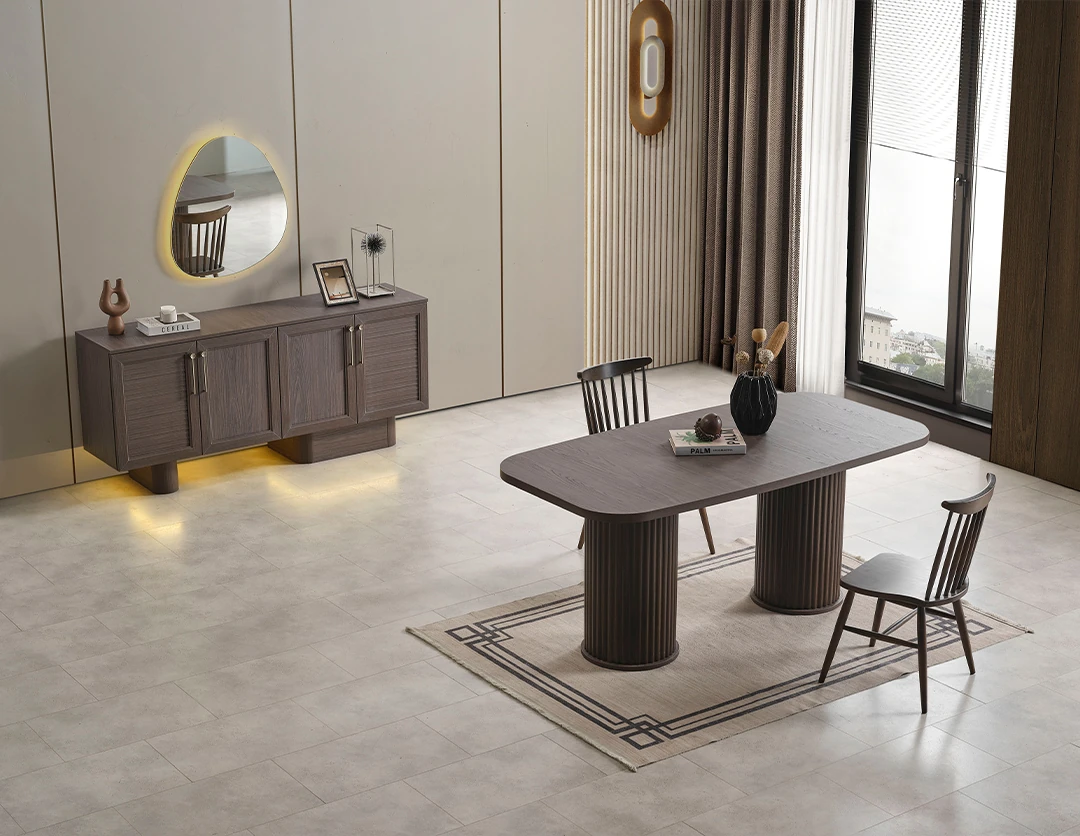 Liva Ceviz Yemek Odası