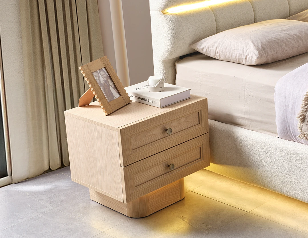 Liva Meşe Yatak Odası