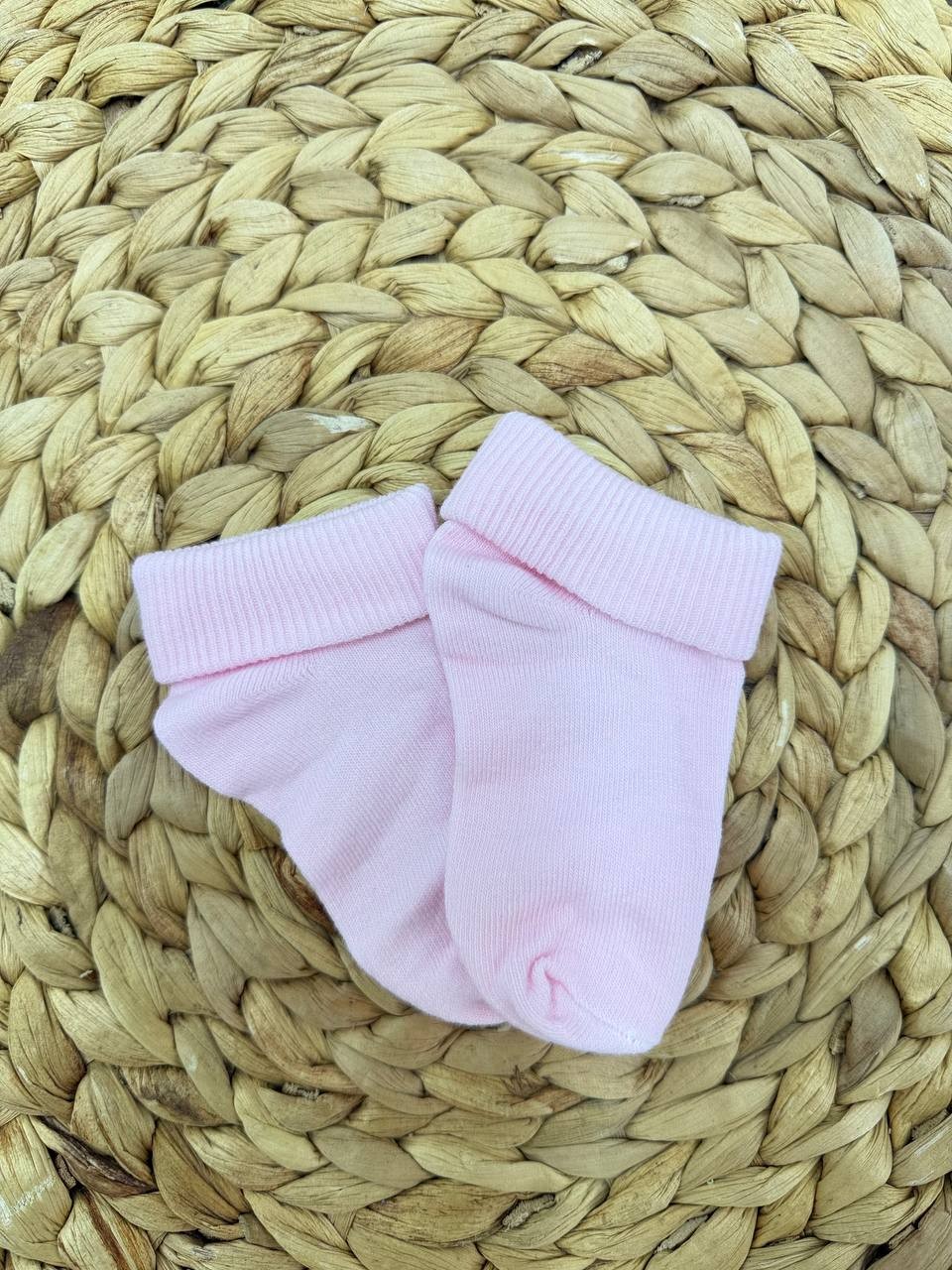 0-6 Ay Bebek Çorap-1 - PEMBE