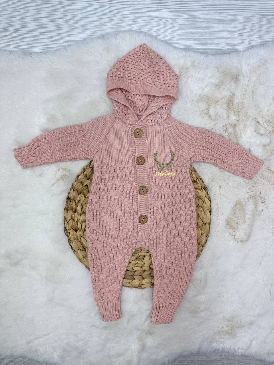 3-12 Ay Örgü Prince Princess Tulum - GÜL KURUSU