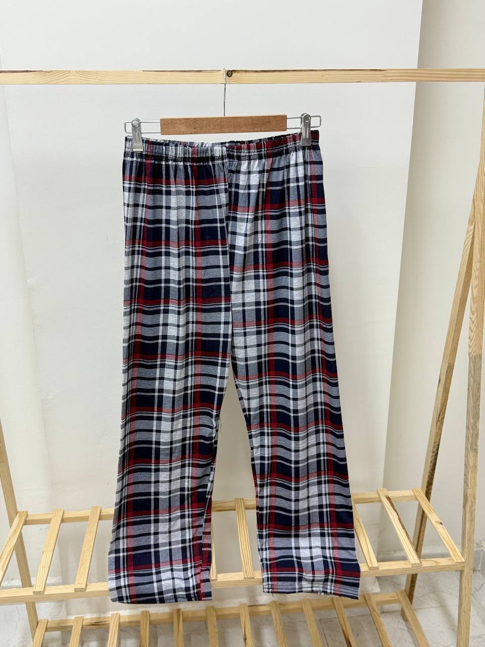 M-6XL Desenli Bayan Pijama - GRİ