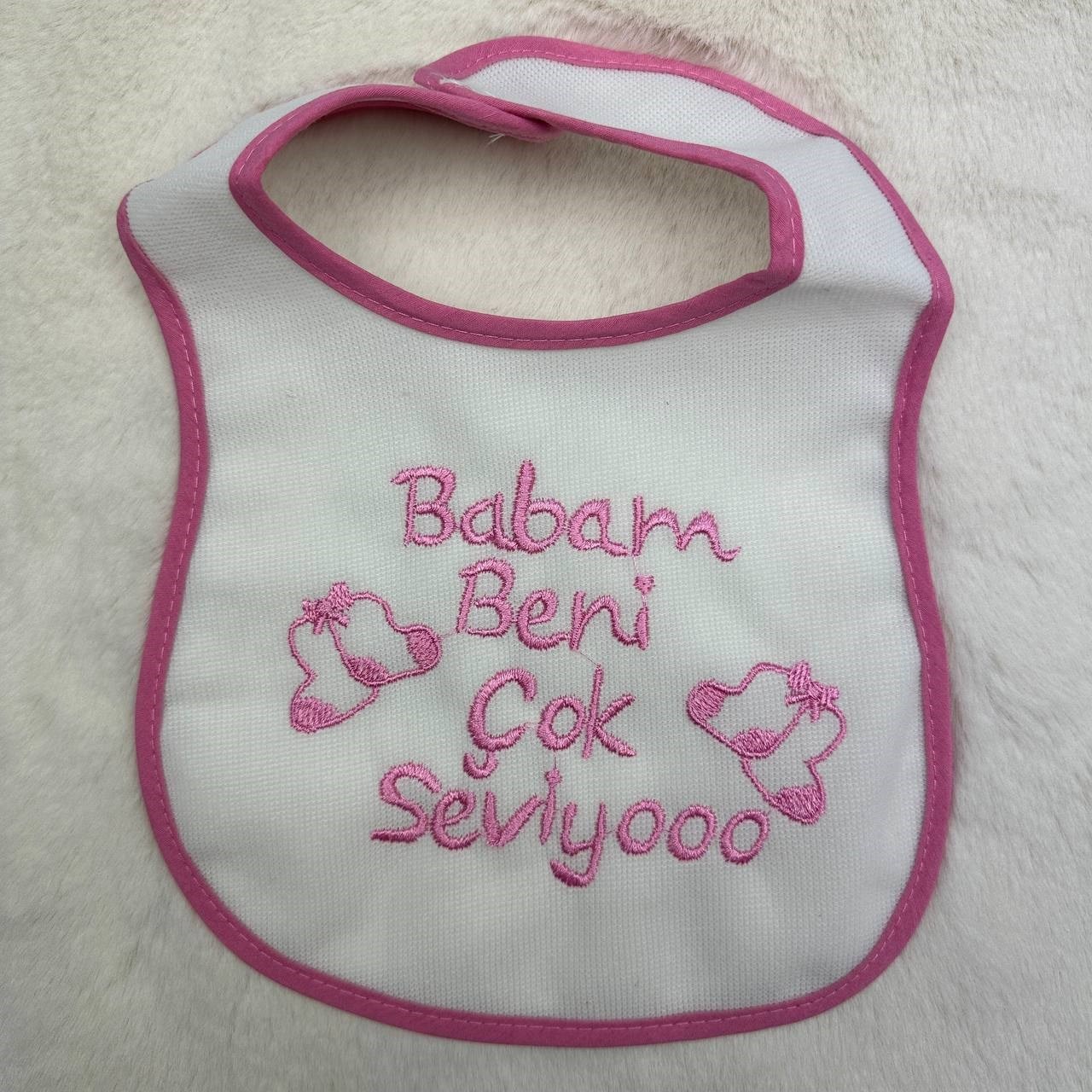 Önlük Babam Beni Çok Seviyoo Erkek Bebek