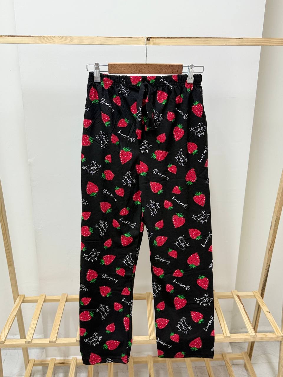 M-6XL Desenli Bayan Pijama - AÇIK YEŞİL