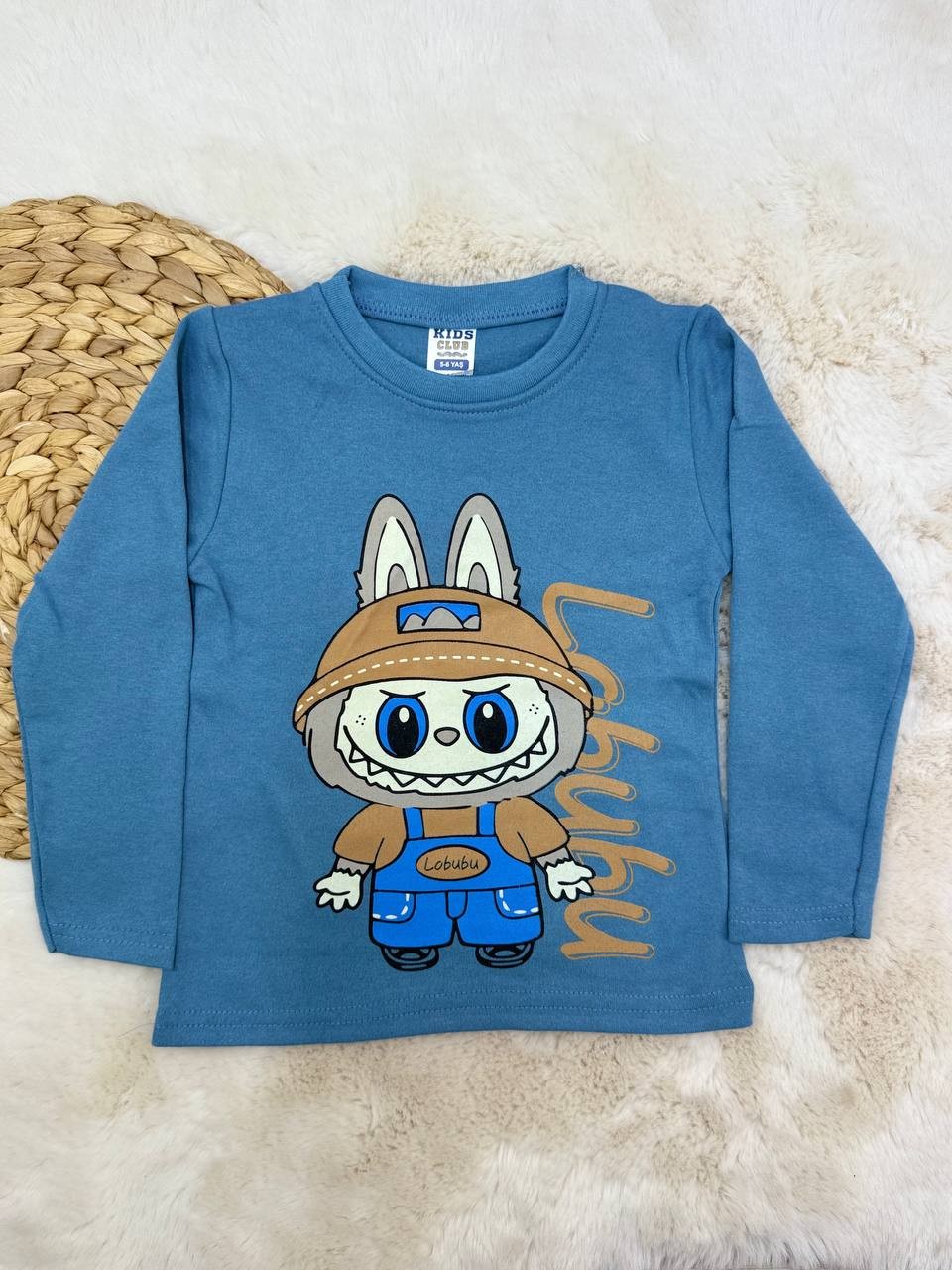 5-10 Yaş Labubu Baskılı Erkek Sweatshirt - PARLAMENT
