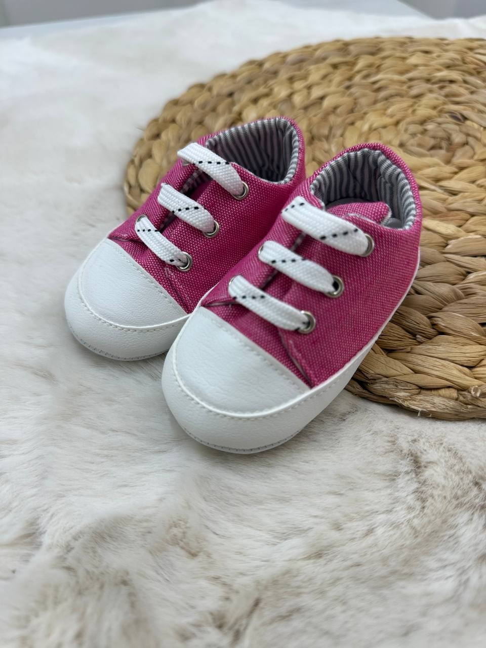 0-1 Yaş Converse Model Ayakkabı-Patik - PEMBE