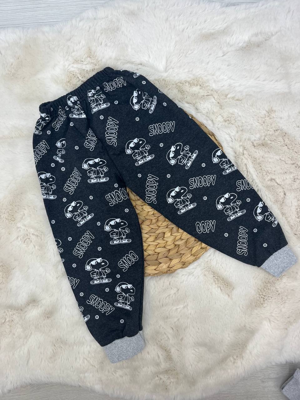 1-5 Yaş Snoopy Eşofman Altı - FÜME