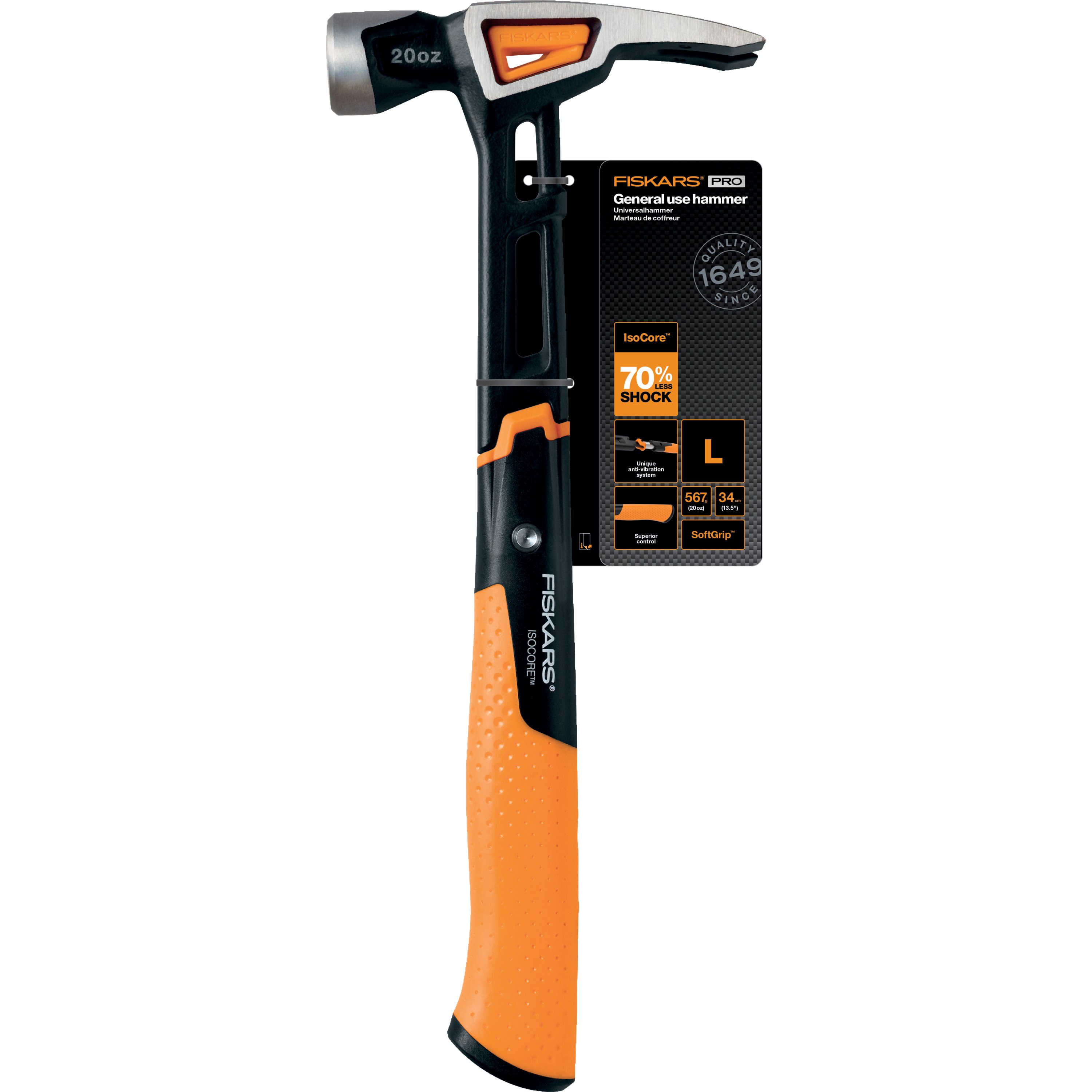 FISKARS ÇEKİÇ (L) 20 OZ/13.5" (1020214)