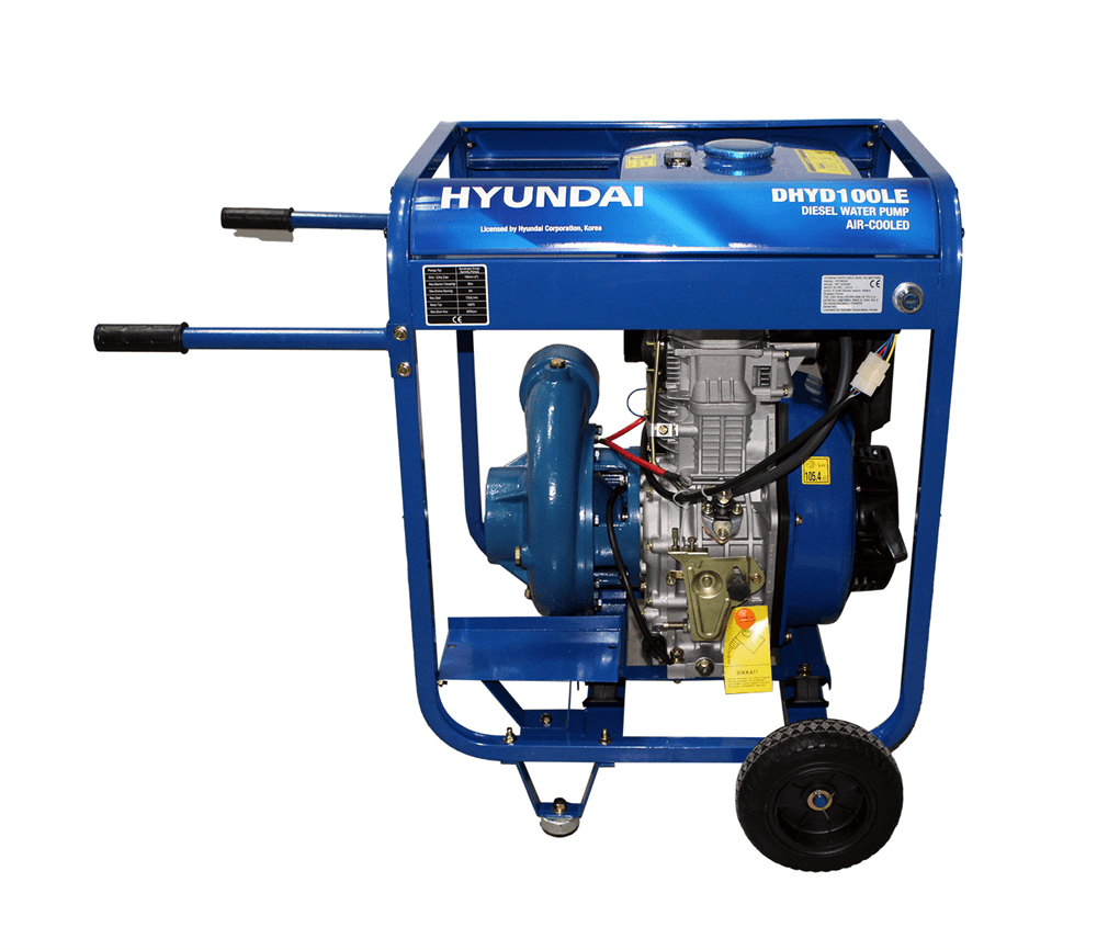 HYUNDAI SU MOTORU DİZEL 4£ MARŞLI DÖKÜM POMPA YÜKSEK BASINÇLI