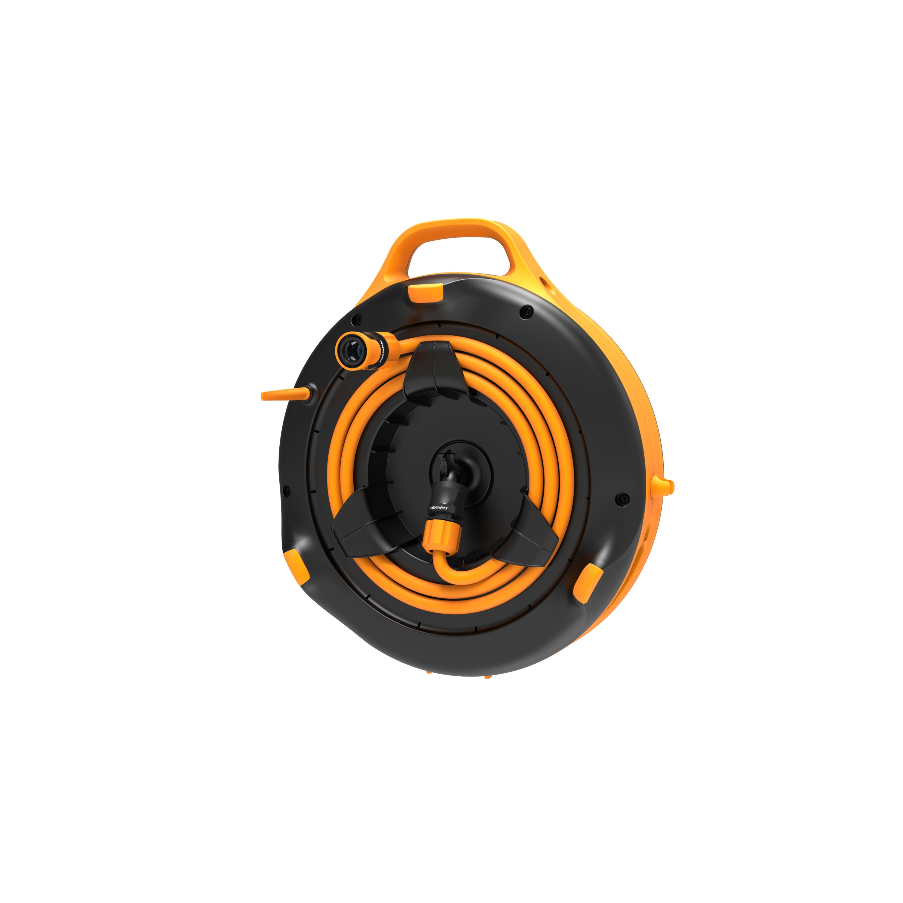 FİSKARS Hortum Makara Seti S 3/8”(9mm) 15m, Siyah