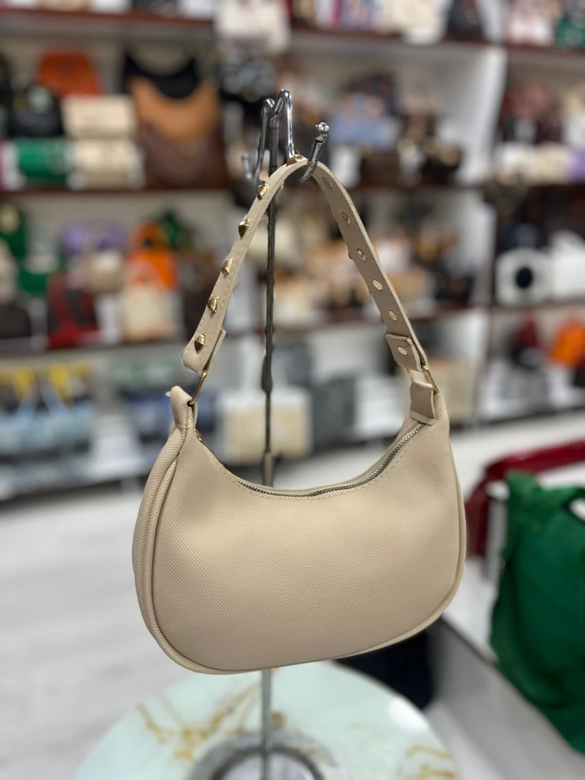 Zımba Askılı Omuz Çantası