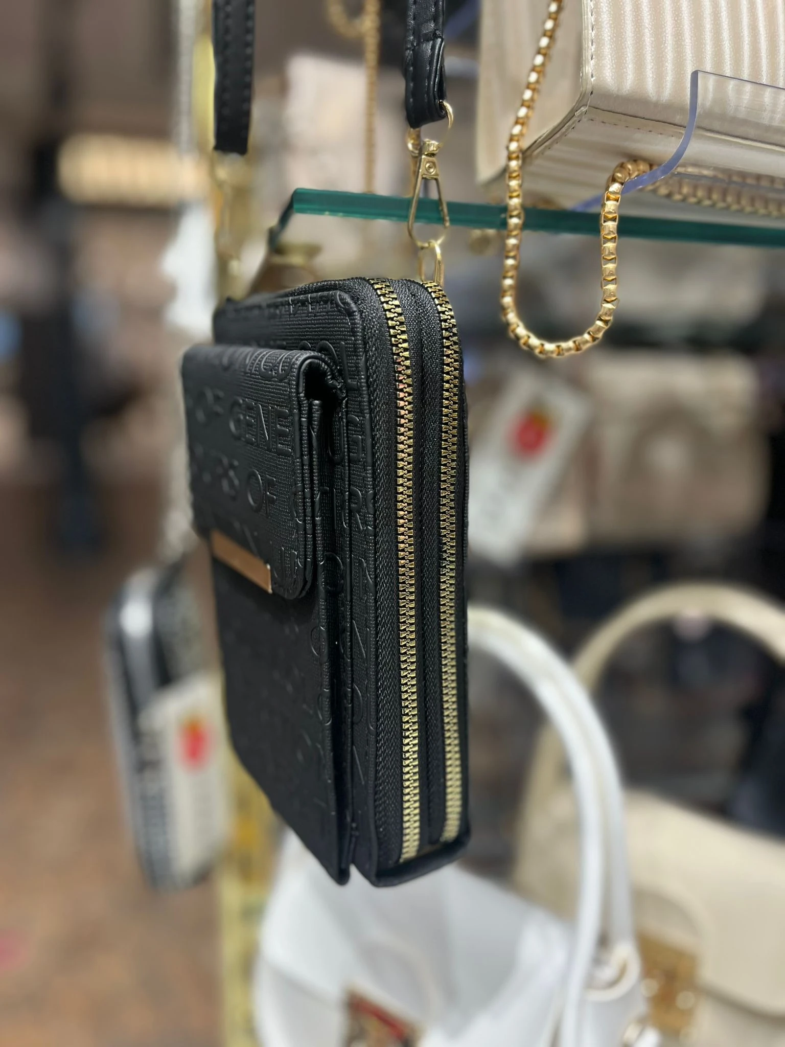 3 Gözlü Telefon Bölmeli Cüzdan Çanta