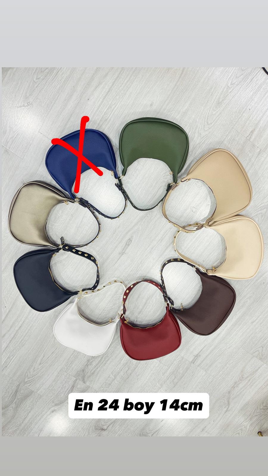 Zımba Askılı Omuz Çantası