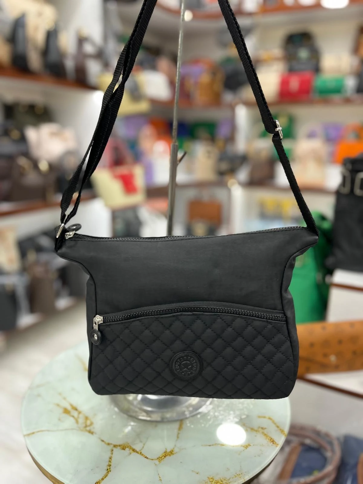 Büyük 2 Bölmeli SP Çanta - Siyah