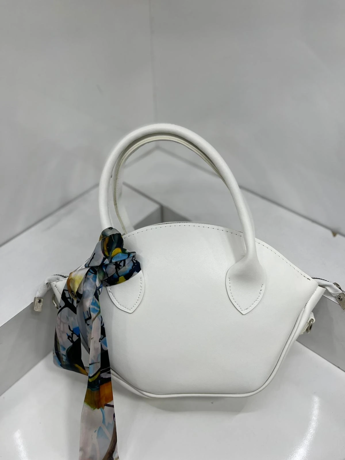 ZR D Model El ve Çapraz Çanta - Beyaz