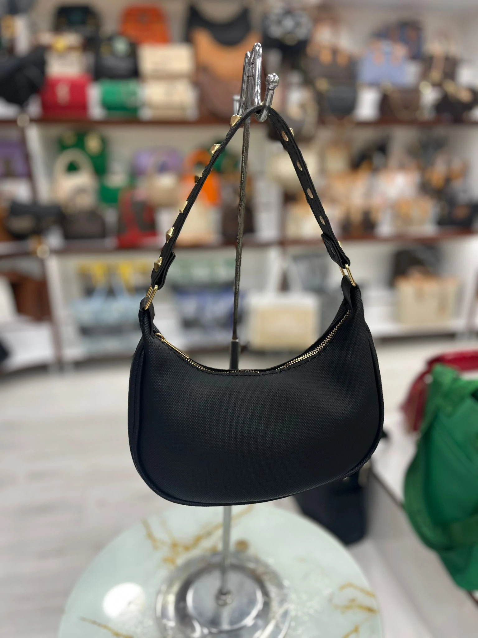 Zımba Askılı Omuz Çantası