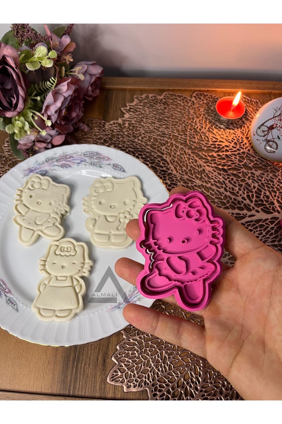 Hello Kitty Kurabiye Kalıbı Set-1 (3'LÜ)