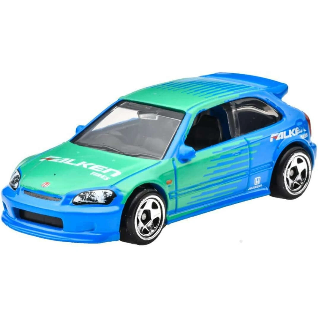 Hot Wheels Falken 99 Honda Civic Type R [EK9] HRT09