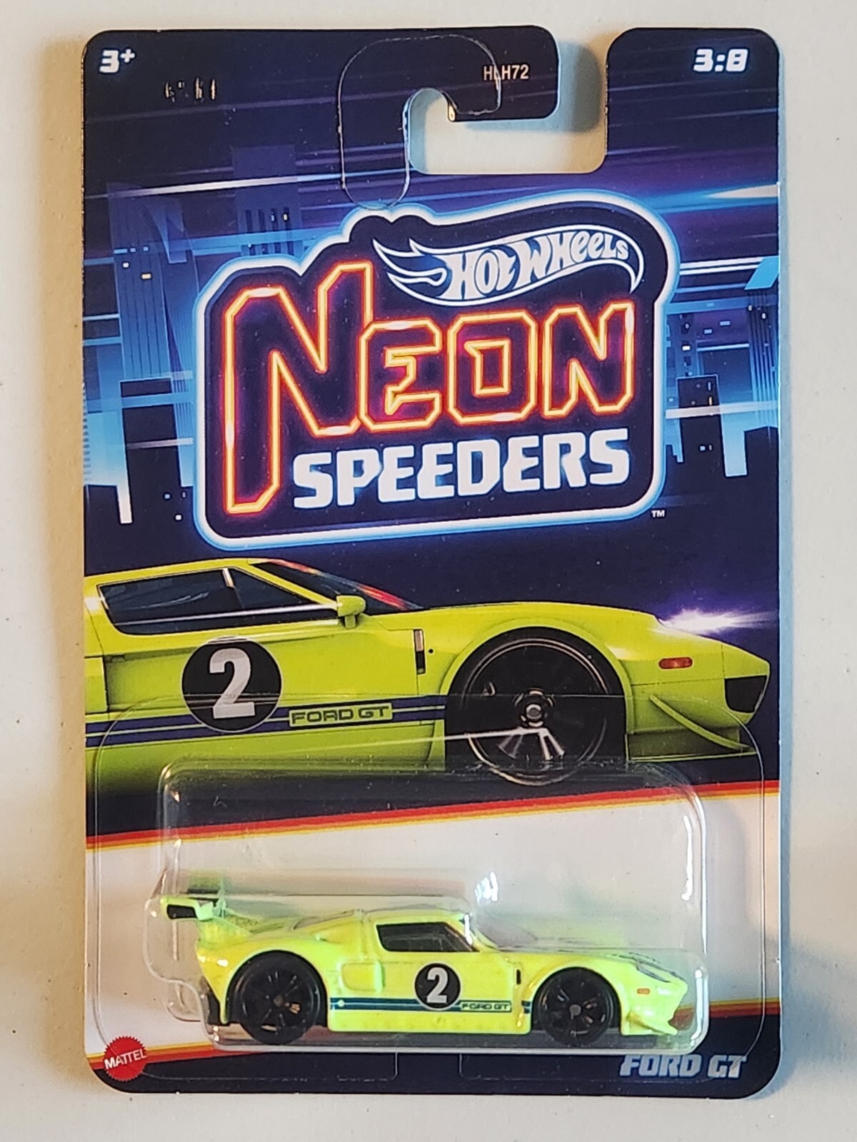 Hot Wheels Ford GT Neon Speeders HRW77
