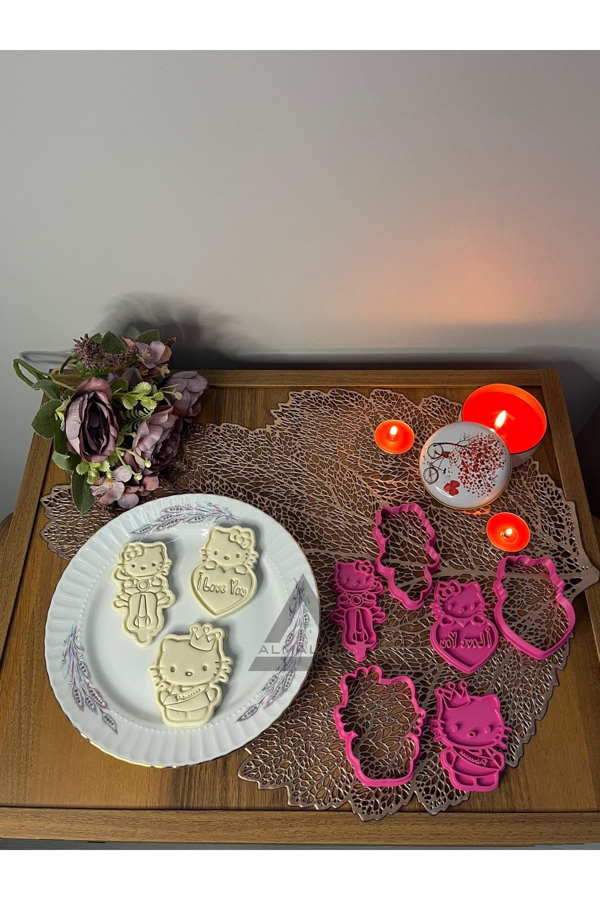 Hello Kitty Kurabiye Kalıbı Set-3 (3'LÜ)