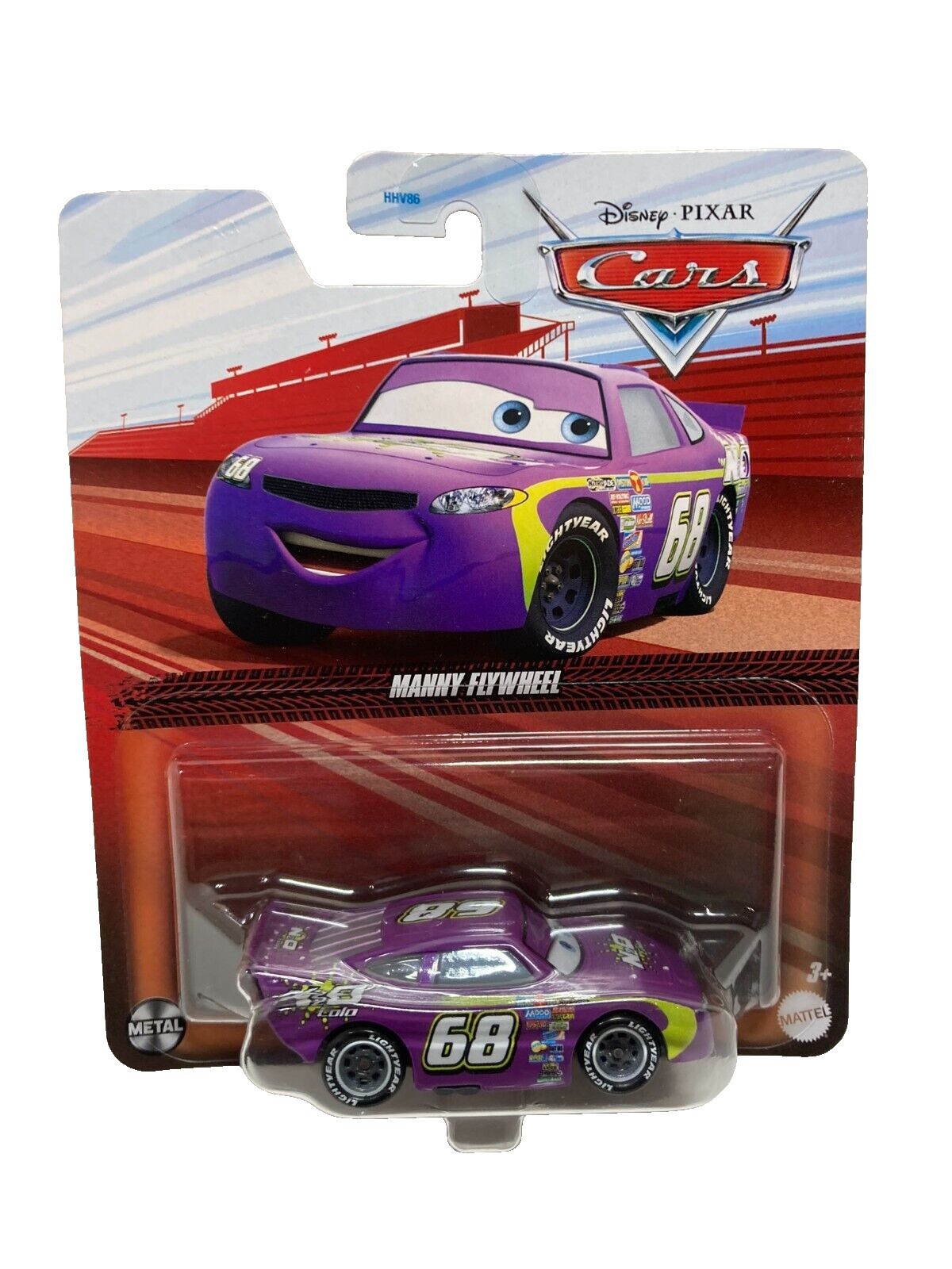 Disney Pixar Cars Manny Flywheel GRR54