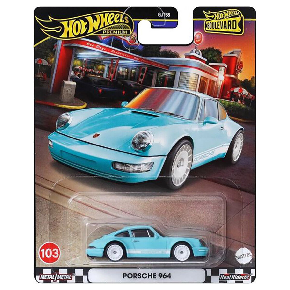 Hot Wheels Premium Porsche 964 Boulevard 103 HRT73