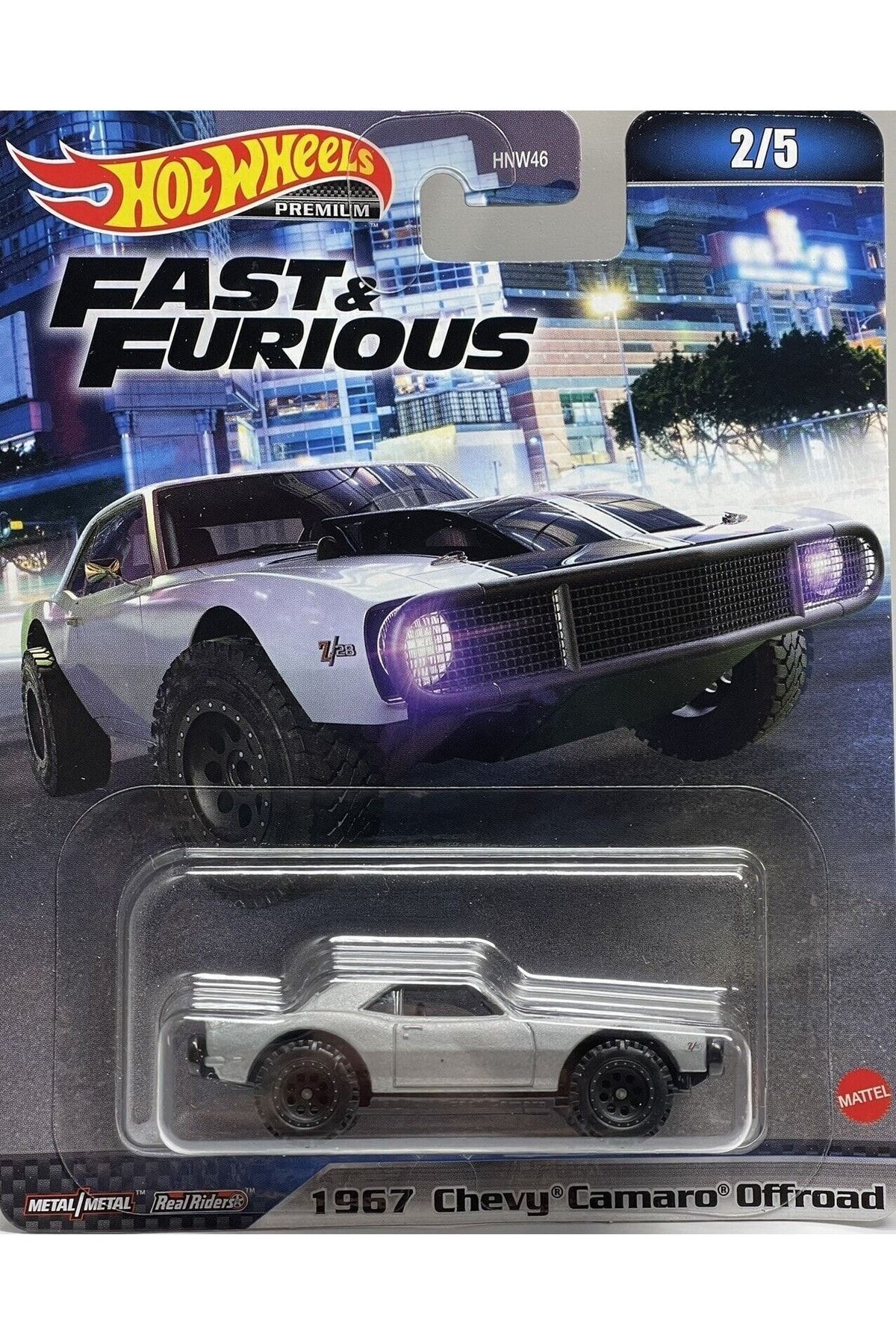 Hot Wheels Premium 1967 Chevy Camaro Offroad - HNW47