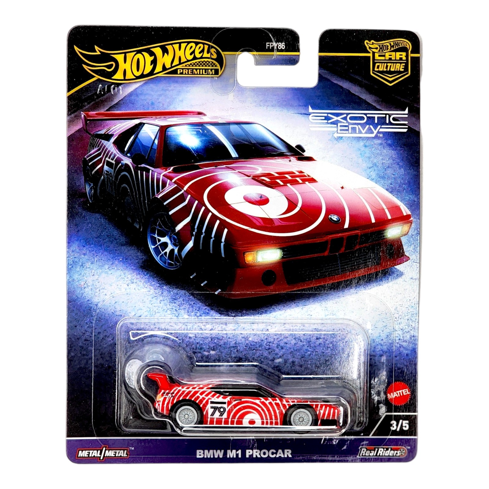 Hot Wheels Premium BMW M1 Procar Exotic Envy HKC79